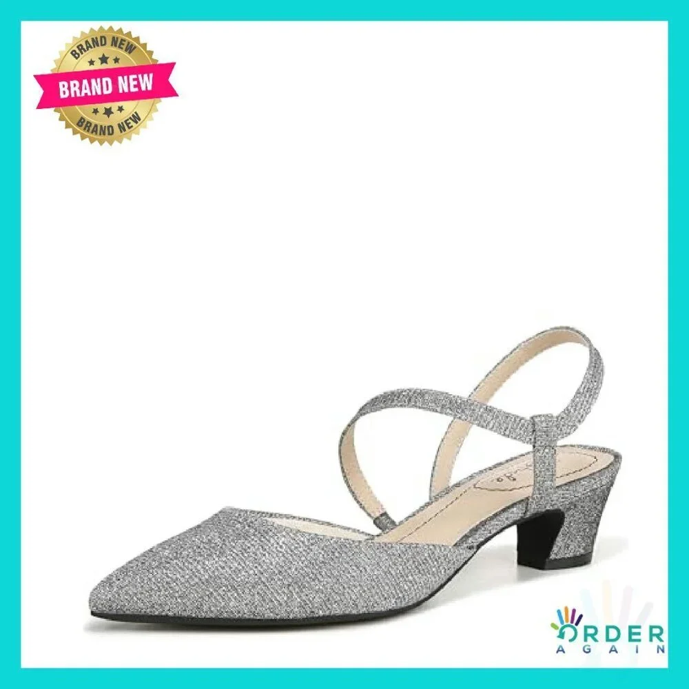 Elegant Minimalist Kitten Heel Pumps Classic Chic Work Party Wear Slip-On